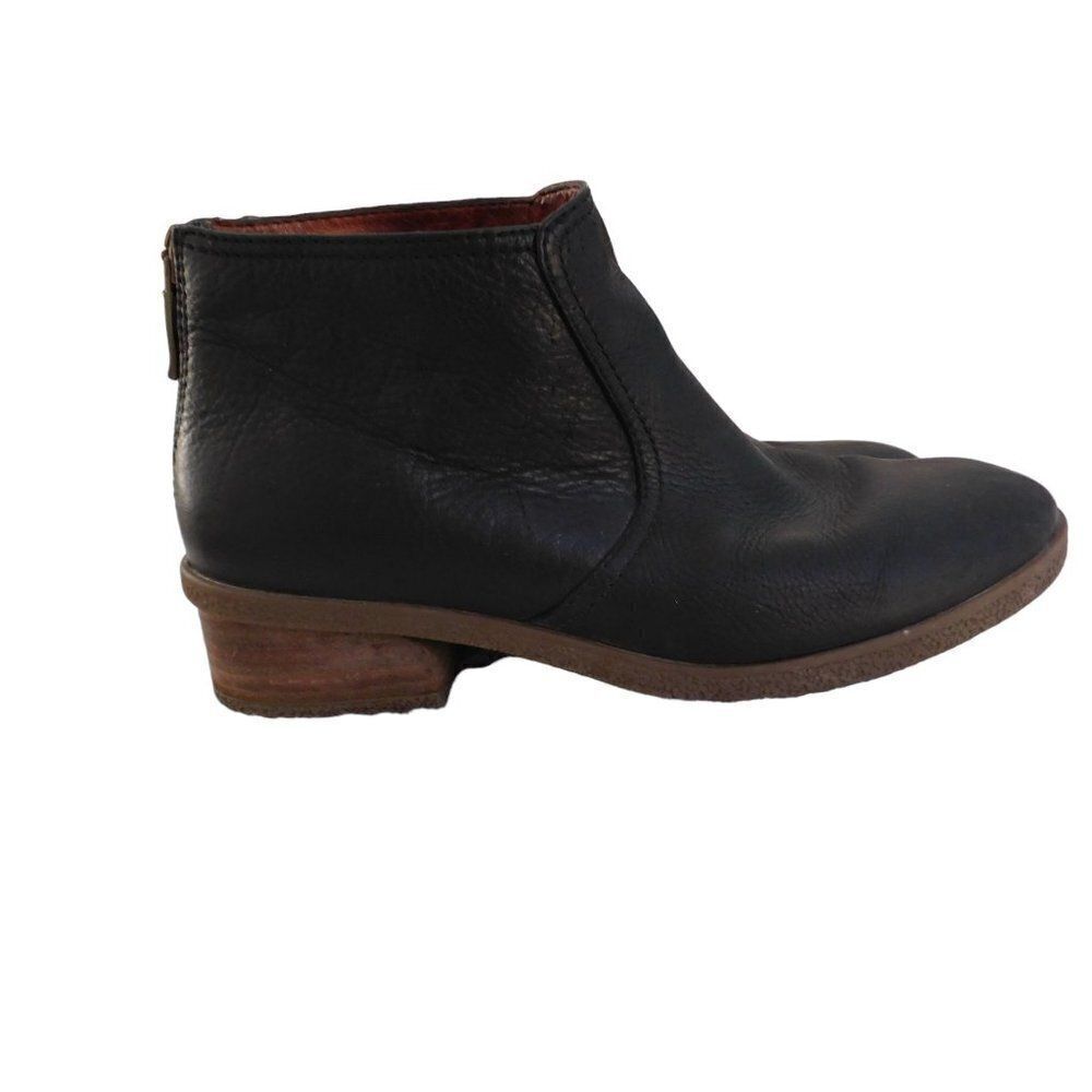 Dansko Becki Black Leather‎ Waterproof Ankle Boots Booties Size 38 US 7.5-8